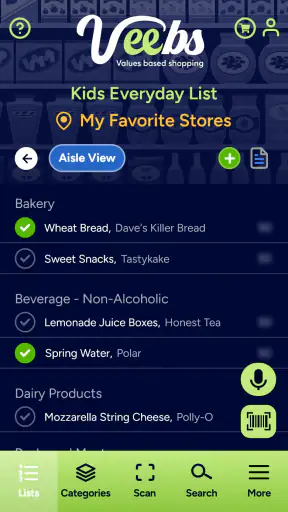 Veebs screenshot