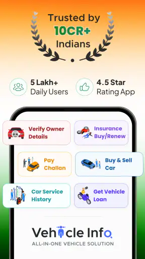 Vehicleinfo - RTO Information screenshot