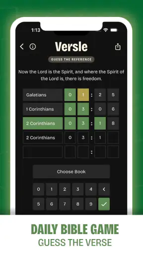 Versle | Daily Bible Games screenshot