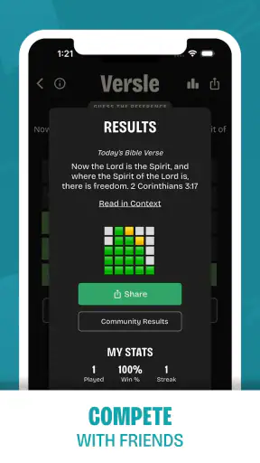 Versle | Daily Bible Games screenshot