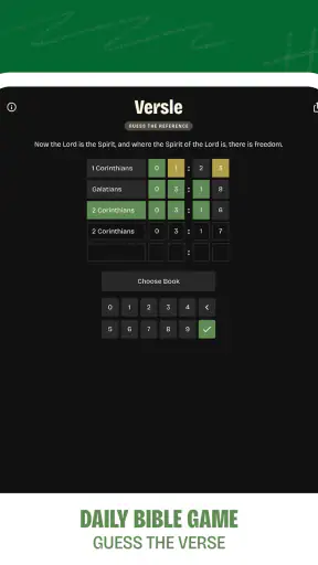 Versle | Daily Bible Games screenshot