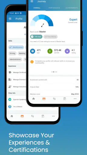 Veryable: Work. Next Day Pay screenshot