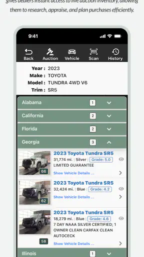 VIN Scanner screenshot
