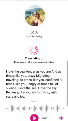 Visual Voicemail screenshot