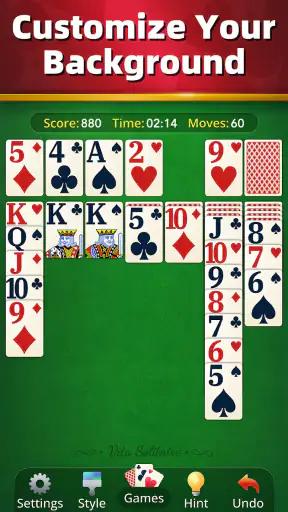 Vita Solitaire for Seniors screenshot