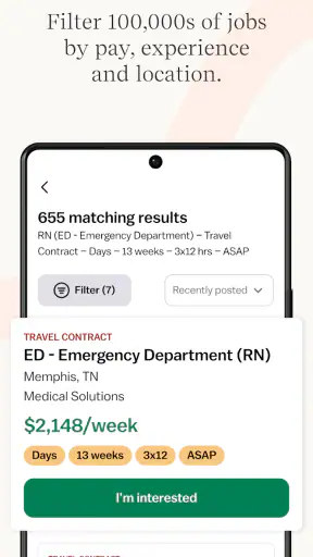 Vivian - Find Healthcare Jobs screenshot