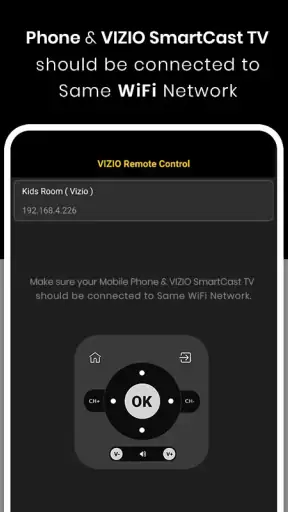 Vizio Smart TV Remote screenshot