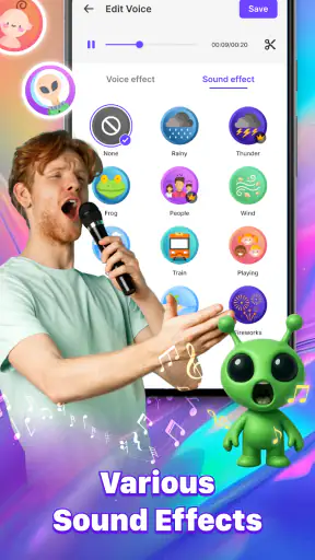 Voice Changer by Sound Effects screenshot