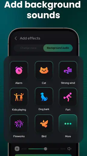 Voice Changer & Sound Effects screenshot