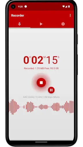 Voice Recorder Pro screenshot