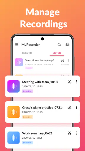 Voice Recorder & Voice Memos screenshot