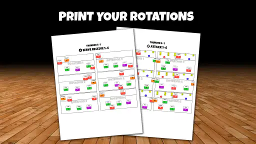 Volleyball Rotations screenshot