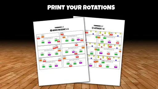 Volleyball Rotations screenshot