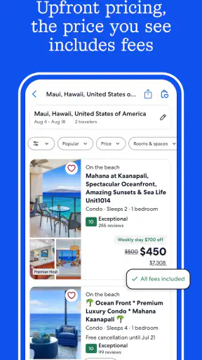 Vrbo Vacation Rentals screenshot