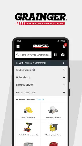 W.W. Grainger, Inc. screenshot