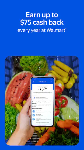 Walmart MoneyCard screenshot