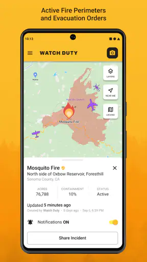 Watch Duty (Wildfire) screenshot
