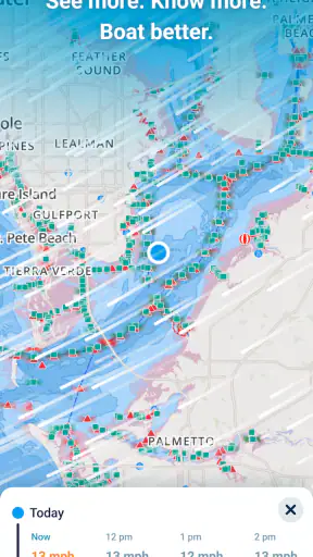 Wavve Boating: Marine Boat GPS screenshot