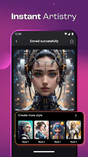 Wavy: Photo Editor & AI Art screenshot