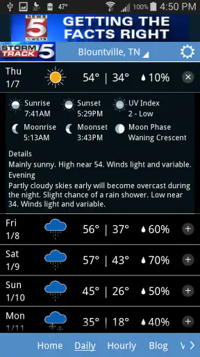 WCYB StormTrack 5 screenshot