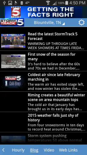 WCYB StormTrack 5 screenshot