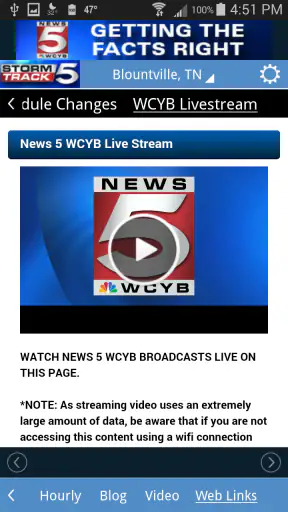 WCYB StormTrack 5 screenshot