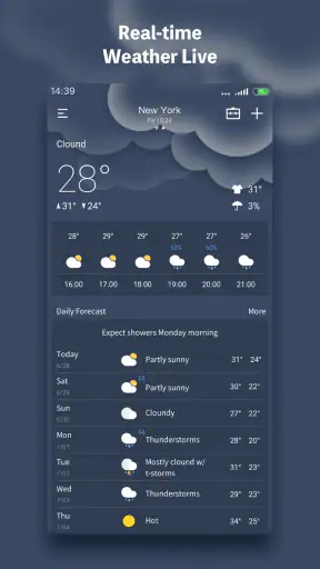 Weather Live - Radar & Widget screenshot