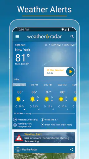 Weather & Radar - Storm radar screenshot