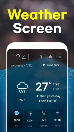 Weather Screen - Forecast screenshot