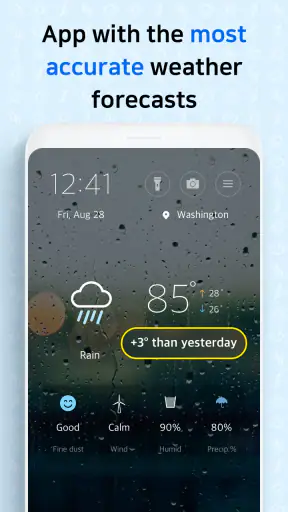 Weather Screen - Forecast screenshot