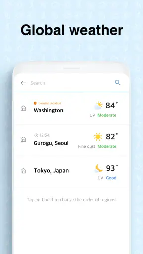 Weather Screen - Forecast screenshot