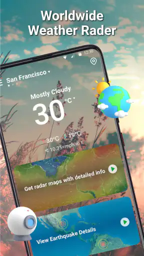 Weather Tracker-Live forecast screenshot