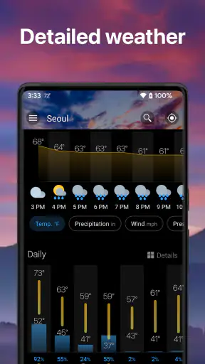 Weather & Widget - Weawow screenshot