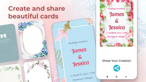 Wedding Invitation Card Maker screenshot