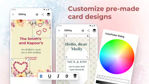 Wedding Invitation Card Maker screenshot