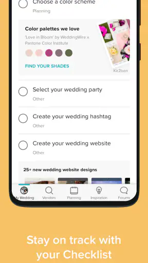 Wedding Planner by WeddingWire screenshot