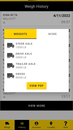 Weigh My Truck screenshot
