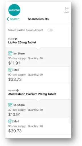 Wellcare+ screenshot