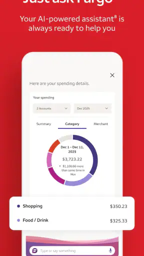 Wells Fargo Mobile® screenshot