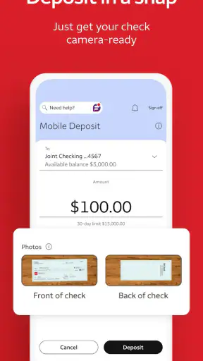 Wells Fargo Mobile® screenshot
