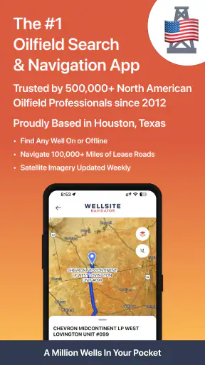 Wellsite Navigator screenshot