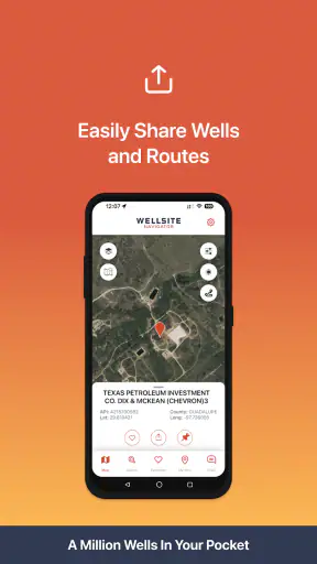 Wellsite Navigator screenshot
