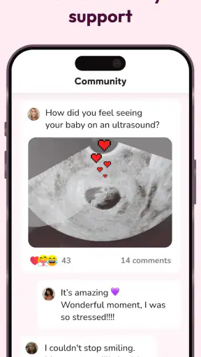 WeMoms Pregnancy Baby Tracker screenshot