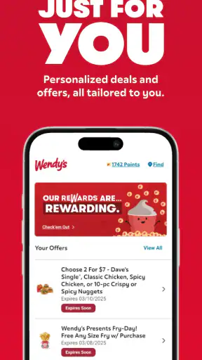 Wendy’s screenshot