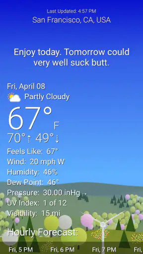 What The Forecast screenshot
