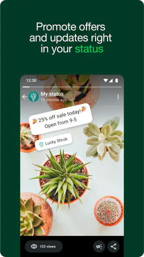 WhatsApp Business screenshot