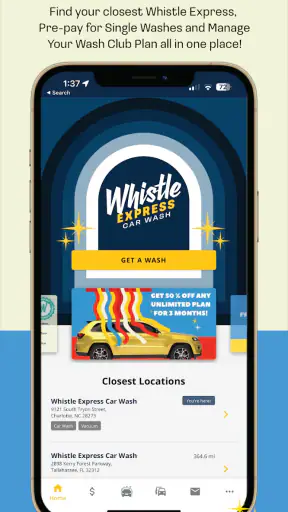 Whistle Express Car Wash screenshot