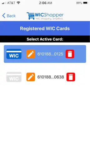 WICShopper screenshot