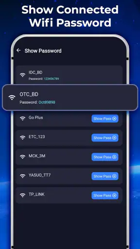 Wifi Password Show: Master Key screenshot