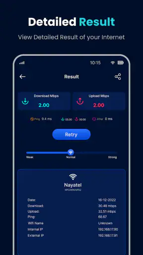 Wifi Speed Test - Speed Test screenshot